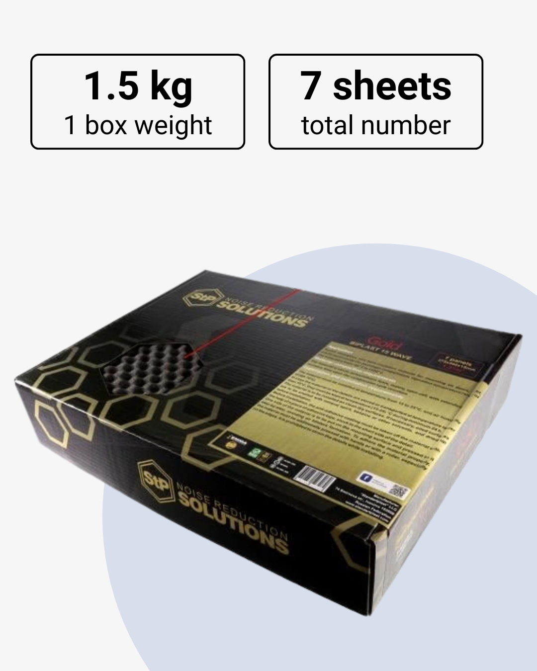 Sound Absortion StP Biplast Wave