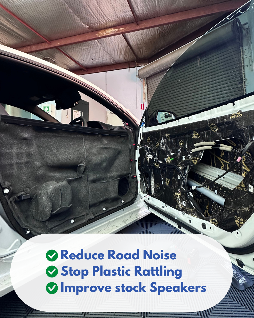GR Yaris Door Soundproofing Kit