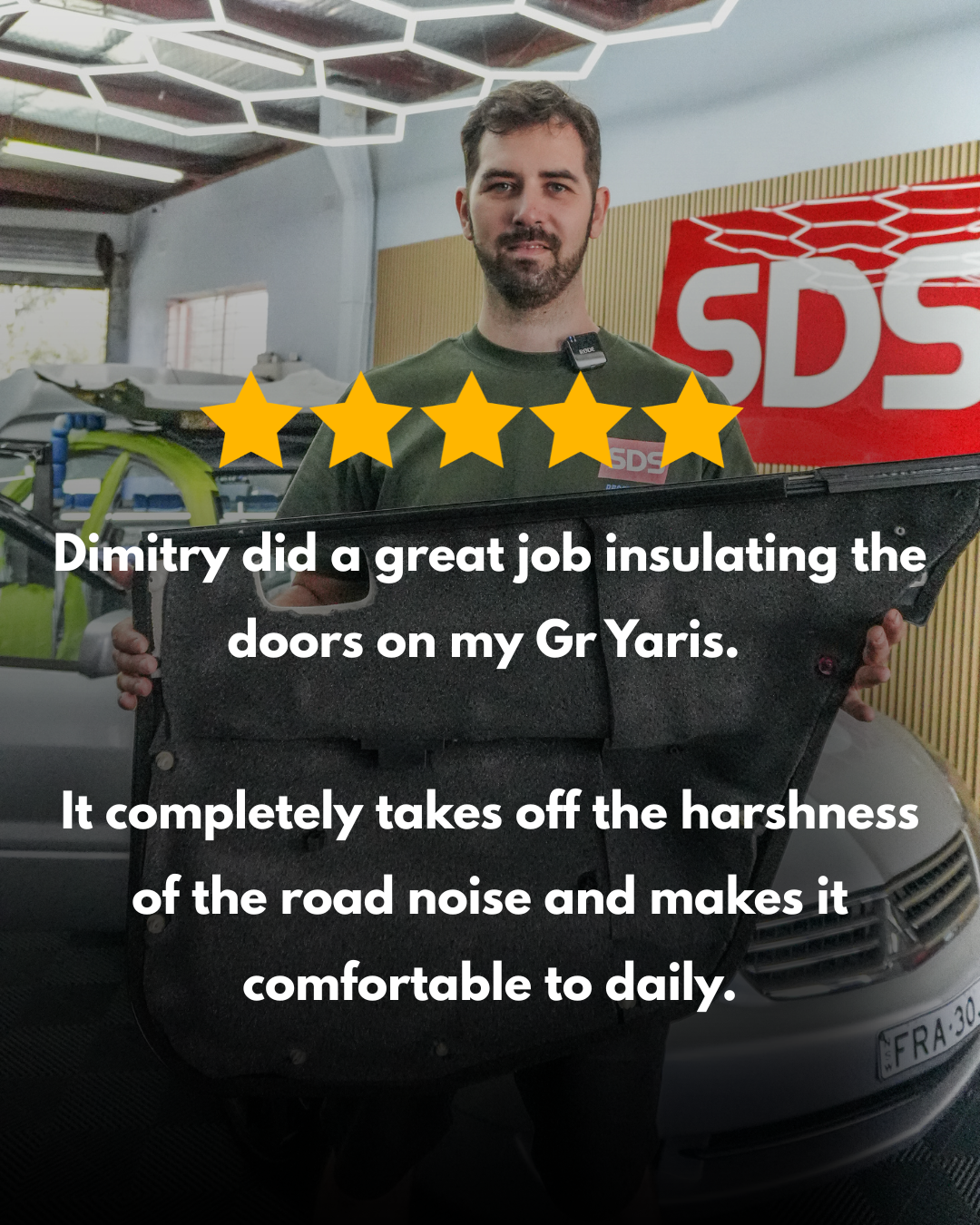 GR Yaris Door Soundproofing Kit