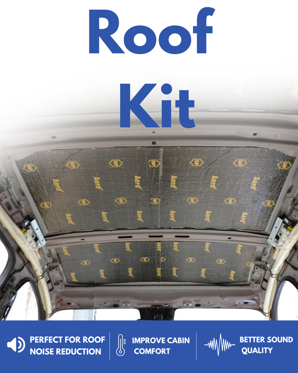 Car Roof Soundproofing Kit – Reduce Rain Noise, Heat &amp; Wind Noise