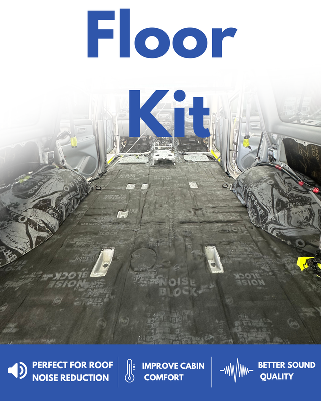 Car Floor Soundproofing Kit – Reduce Road, Tyre & Highway Noise