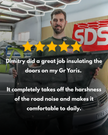 GR Yaris Door Soundproofing Kit